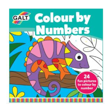 Carte Colorat pe Numere Galt | Creativitate 3+