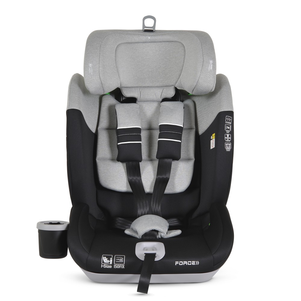 Scaun Auto Cangaroo Force Grey I-Size