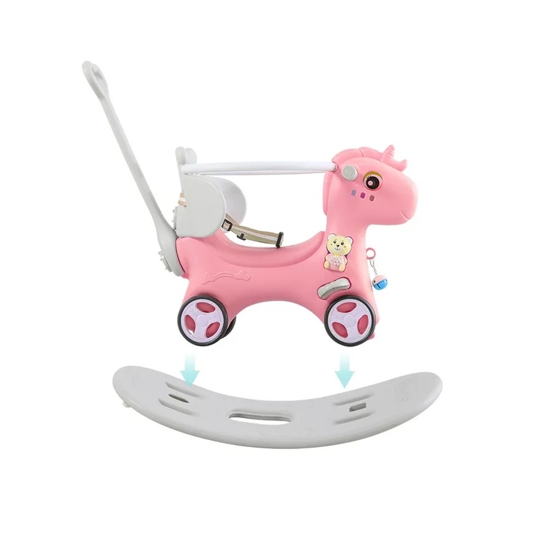 Balansoar 3 in 1 Nichiduta Happy Unicorn Roz