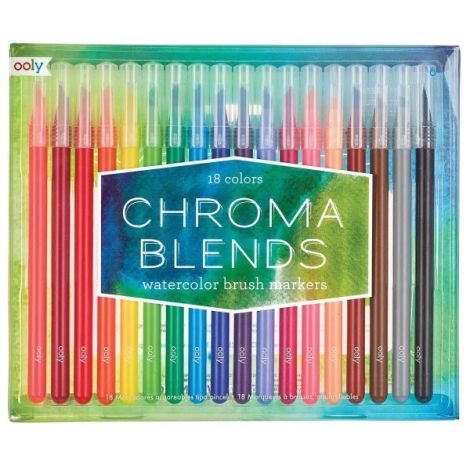 Ooly Chroma Blends Carioci Acuarele Set 18