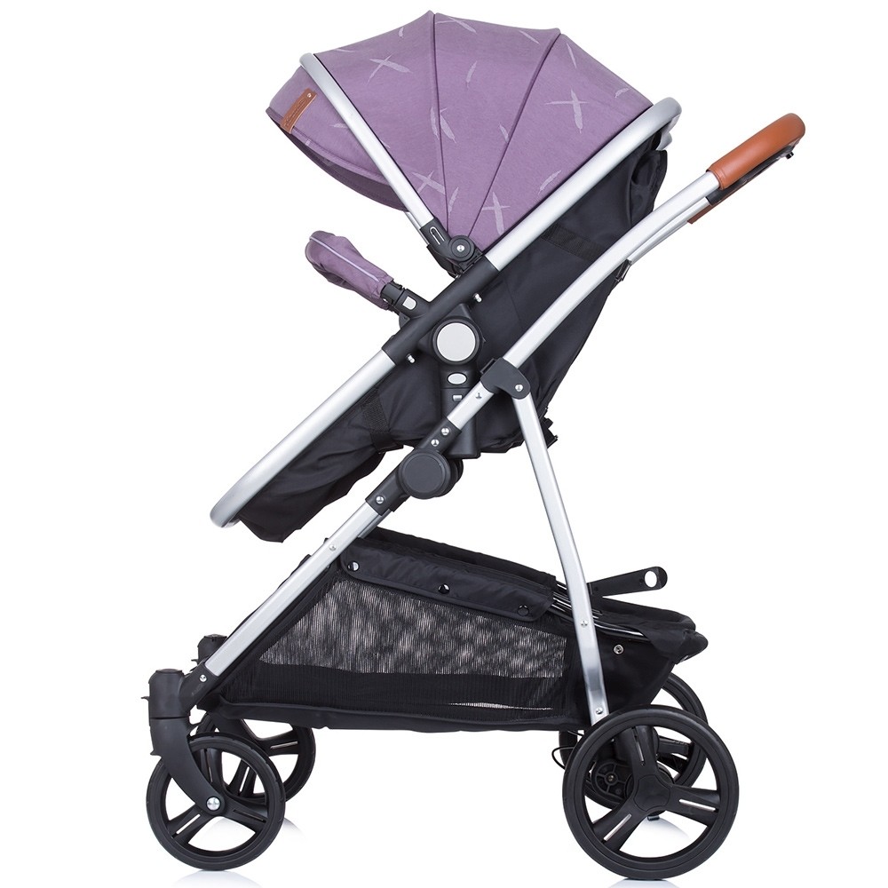 Carucior Gemeni Chipolino Duo Smart 2 in 1, Aluminiu - imagine 2