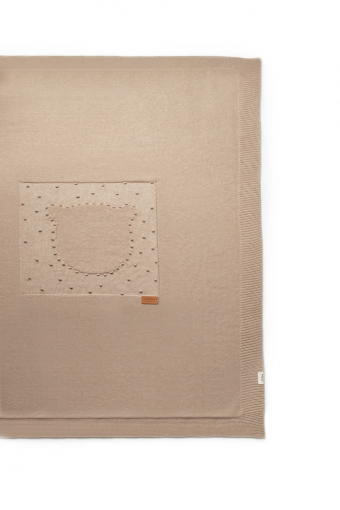 Paturica BabyCosy Moale cu Ursulet, Bumbac Organic - imagine 2