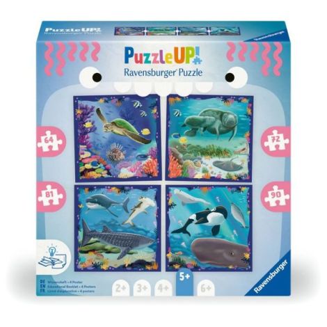 Puzzle Up Animale Marine 4in1 Ravensburger