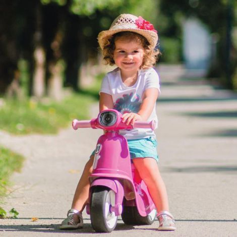 Scuter Smoby Pink pentru Copii 1.5+ Ani - imagine 9