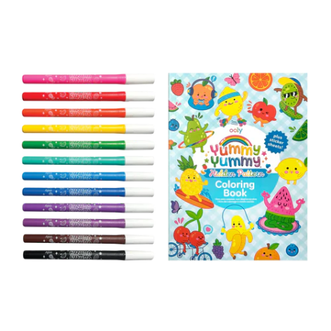 Set Colorat Parfumat Ooly Yummy Yummy 3in1 - imagine 9