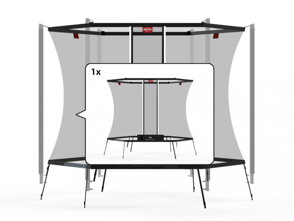 Plasă Siguranță Berg Toys 6 Stalpi 330cm