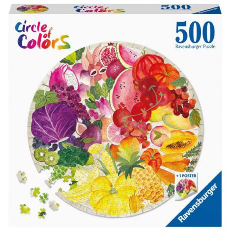 Puzzle Fructe și Legume 500 piese Ravensburger