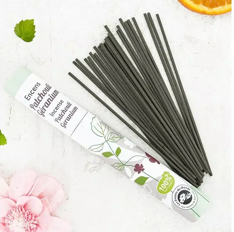 Betisoare Parfumate Patchouli si Geraniu Aromandise 30buc - imagine 6