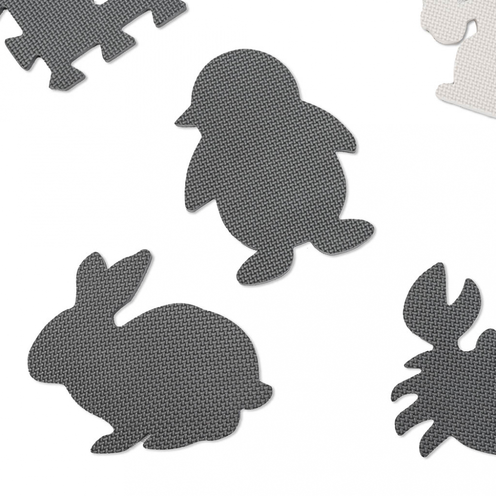 Covoras Puzzle Ikonka 9 piese - Spațiu de joacă sigur - imagine 7