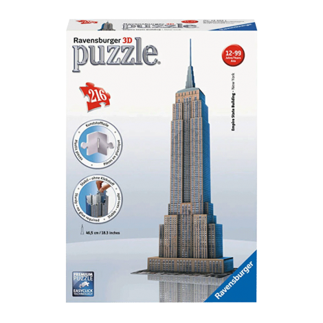 Puzzle 3D Empire State 216 piese Ravensburger