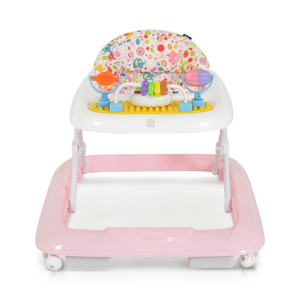 Premergator Moni Bravy Pink cu Panou Interactiv