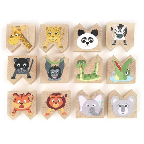 Joc Echilibru Animale Exotice Milaniwood - imagine 2