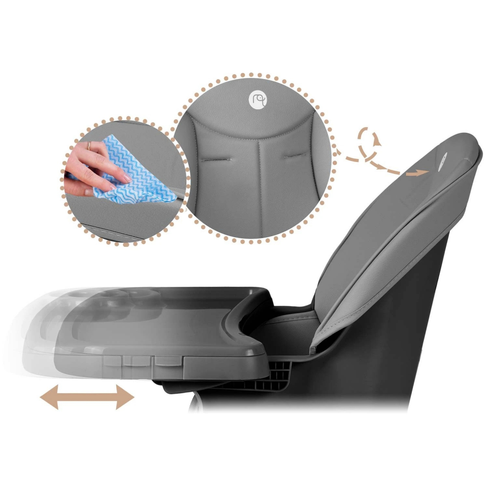 Scaun 3in1 Nukido Tilo GriNegru - Evolutiv 449RON - imagine 5