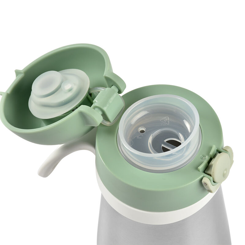Termos Beaba 350 ml Sage Green | Oțel Inoxidabil - imagine 2