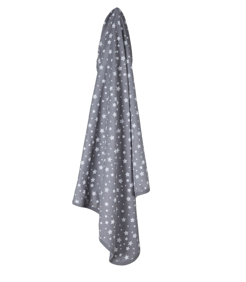 Paturica BabyCosy Grey 85x85 cm Bumbac Organic