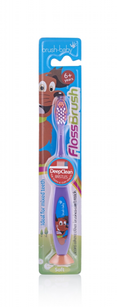 Periuță Flossbrush 6 ani+ Brush Baby | Curățare Perfectă - imagine 4