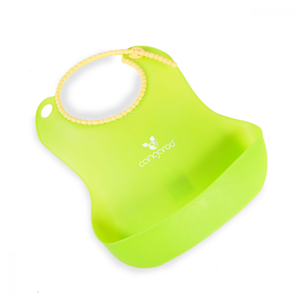 Baveta Cangaroo Baby Bib - Silicon non-toxic