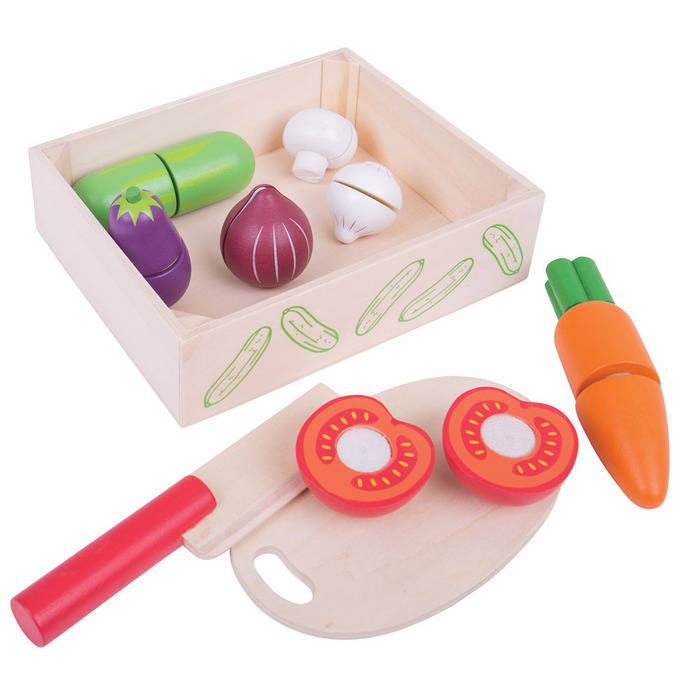 Set Legume Feliate Bigjigs | Jucărie Educativă