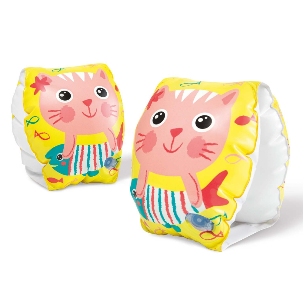 Aripioare Inot Copii Intex Kitty, 2 Buc - imagine 2