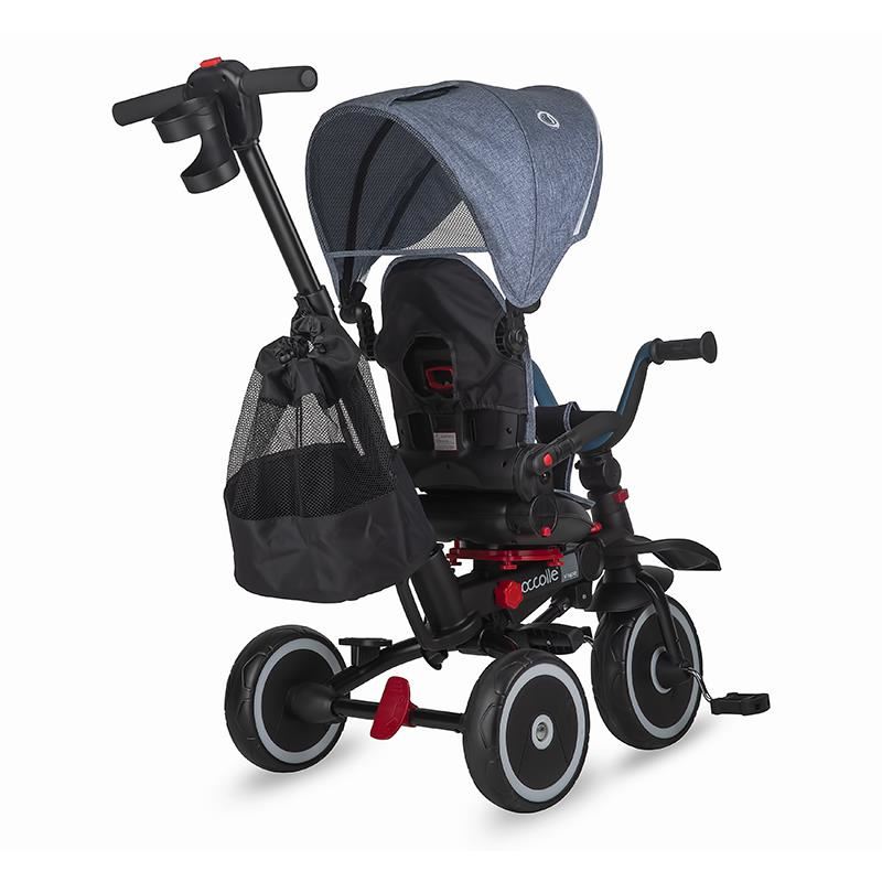 Coccolle Vispo Tricicletă Pliabilă Urban Grey - imagine 4