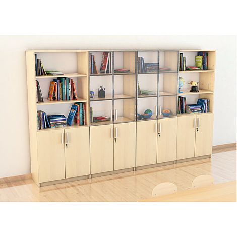 Set Expo 9 Moje Bambino - Mobilier școlar mesteacan - imagine 2