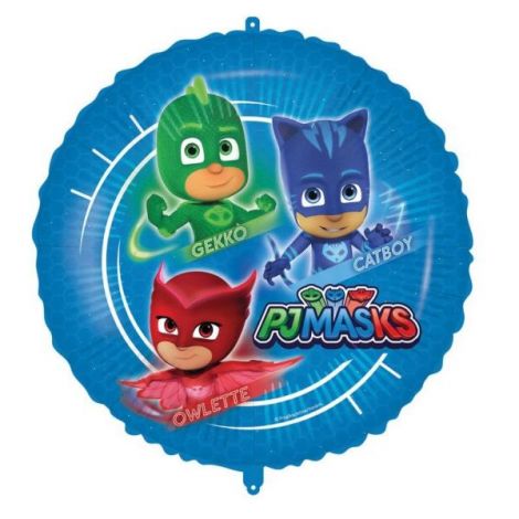 Balon Folie PJ Mask Rotund 46cm Procos