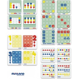 Miniland Mozaic Jumbo Matematic 3-6 Ani - imagine 2