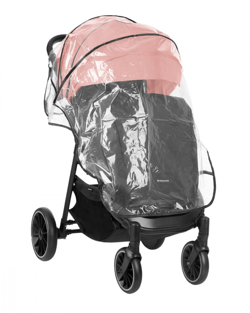 Carucior KikkaBoo Sarah Pink, 0-48 luni - imagine 5