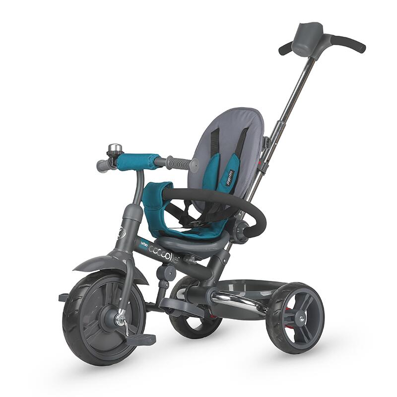 Tricicleta Coccolle Urbio Pliabilă, Turquoise - imagine 5