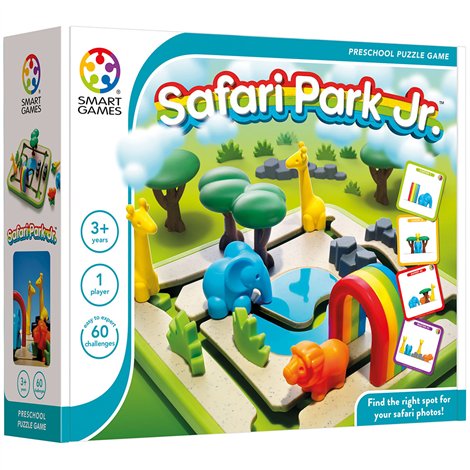 Smart Games Safari Park Jr. - Joc IQ Logic 3+
