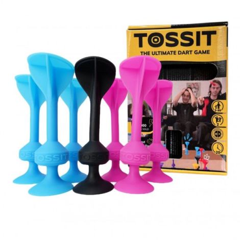Tossit Joc Darts Ventuze Roz-Albastru