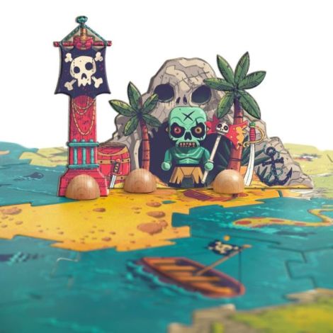 Puzzle Gigant Batalia Djeco | Creativitate - imagine 2