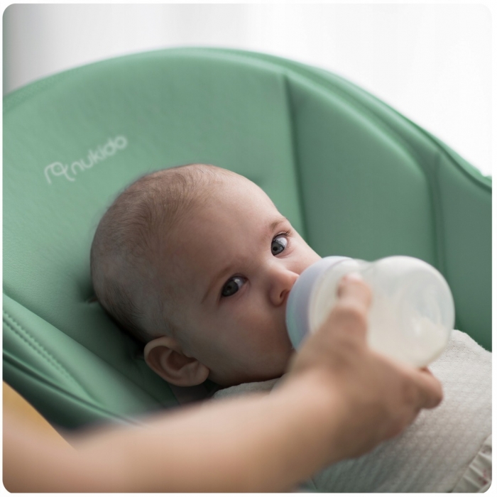 Scaun de masă multifuncțional Nukido Belo Verde - imagine 7