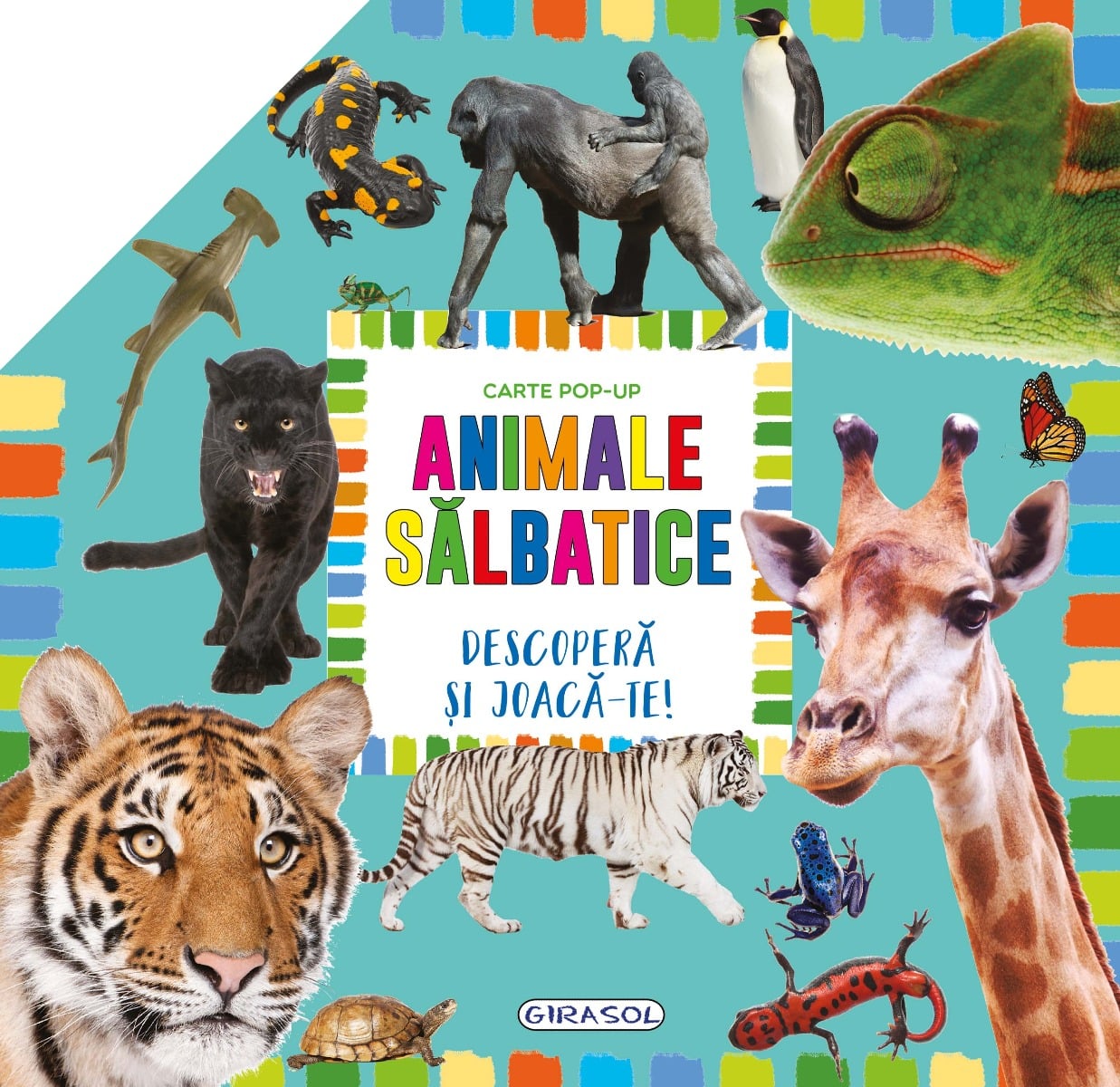 Carte Pop-up Animale Sălbatice Girasol