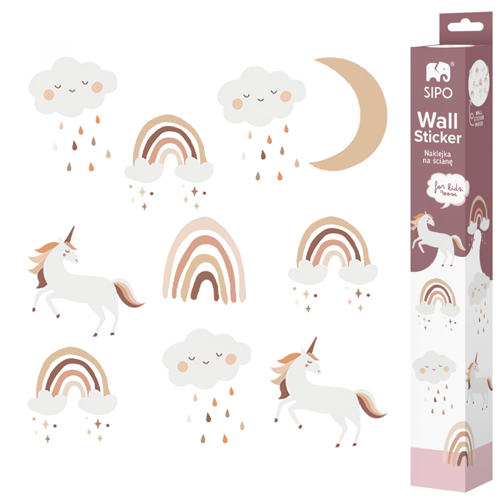 Sticker Unicorni Sipo 54x86 cm - Decorațiune Copii - imagine 9