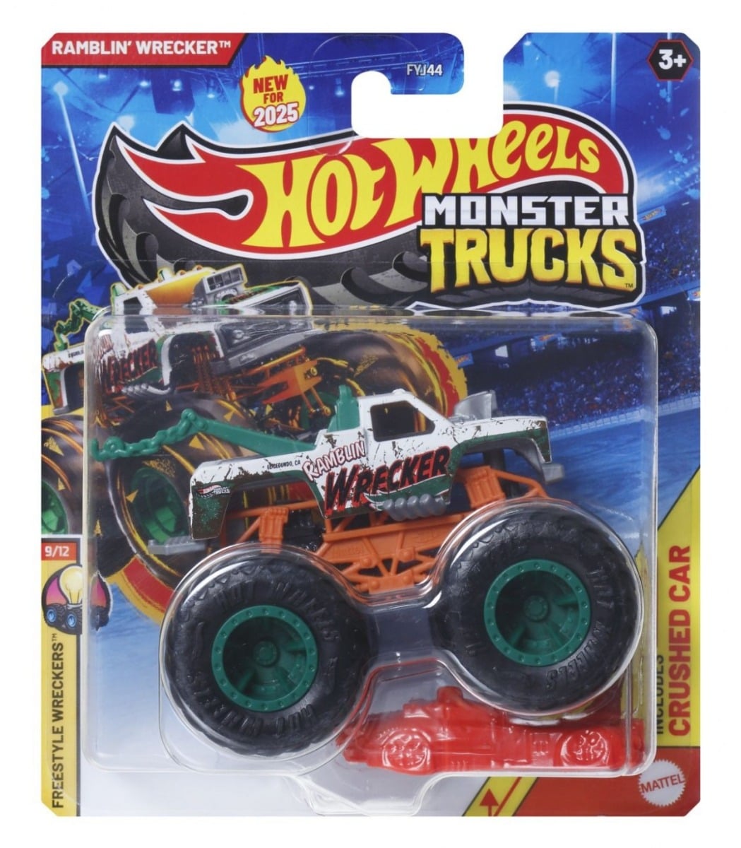 Hot Wheels Monster Truck Ramblin Wrecker
