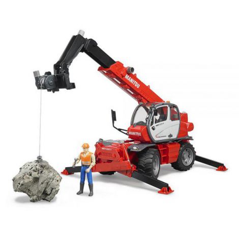 Bruder Stivuitor Telescopic Manitou MRT 2150 - imagine 5