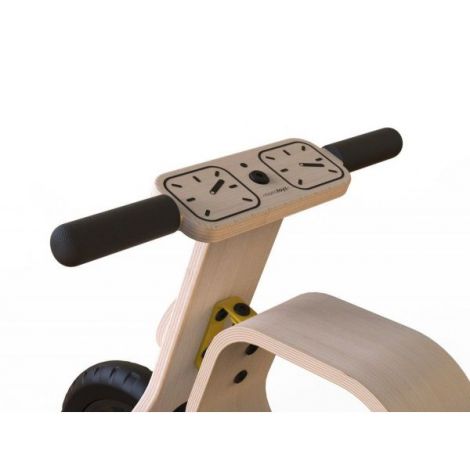 Bicicleta Lemn MamaToyz RideMe - 2-5 ani - imagine 5
