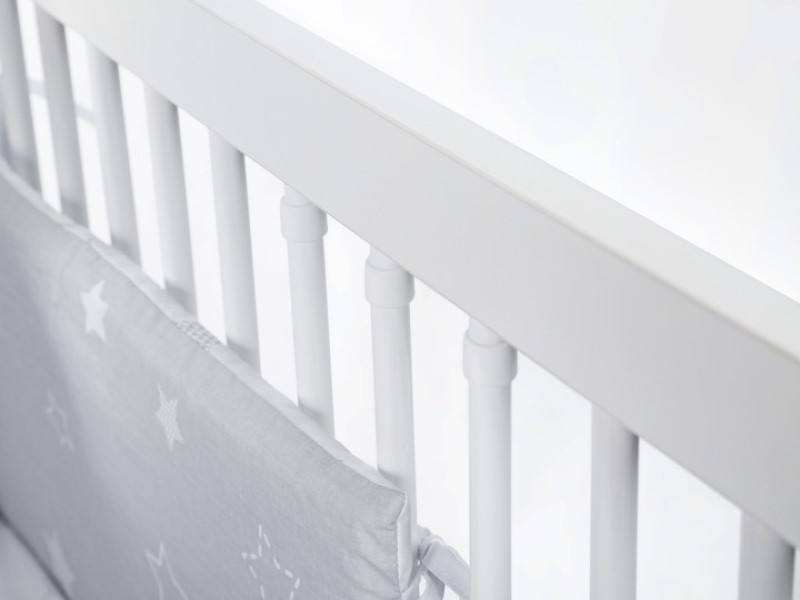 Set Mobilier Copii Klups Nel Cloud Alb, Patut si Comoda - imagine 4