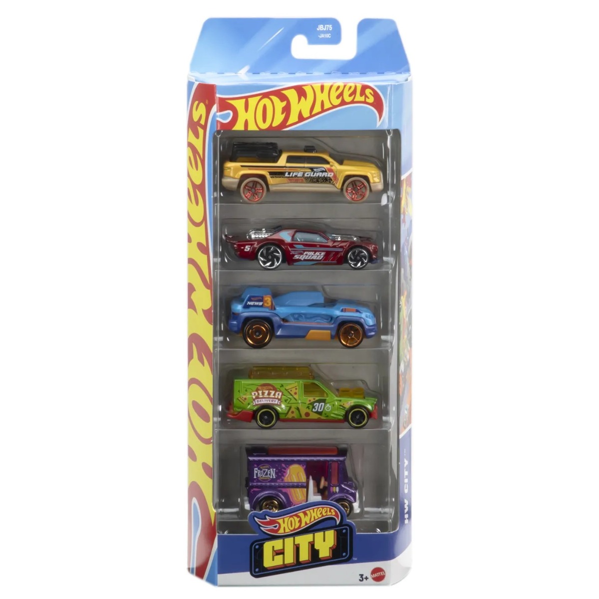 Set 5 Masinute Hot Wheels HW City, JBJ75