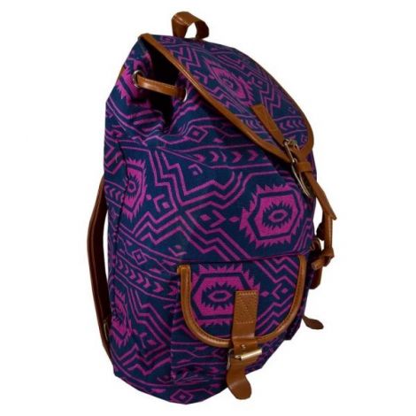 Rucsac Urban LaRue Roz pe Albastru cu Design Modern - imagine 2