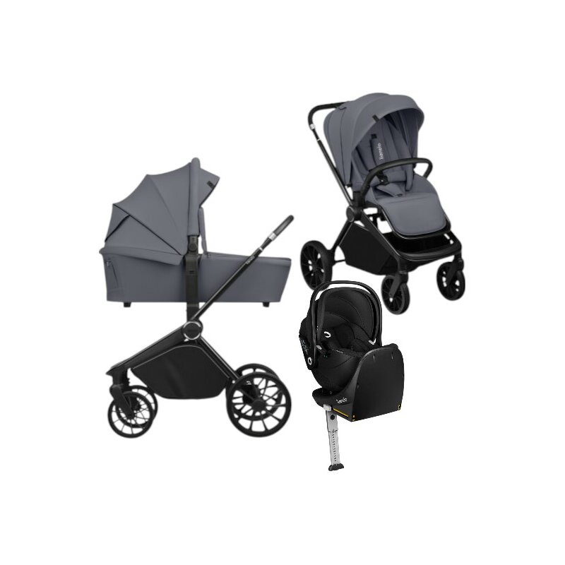 Lionelo Mika Plus 4in1 - Carucior cu baza rotativa 360