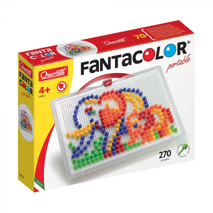 Quercetti Fantacolor Portabil 270 | Mozaic Creativ