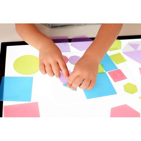 Joc Forme Geometrice Translucide Miniland - imagine 3