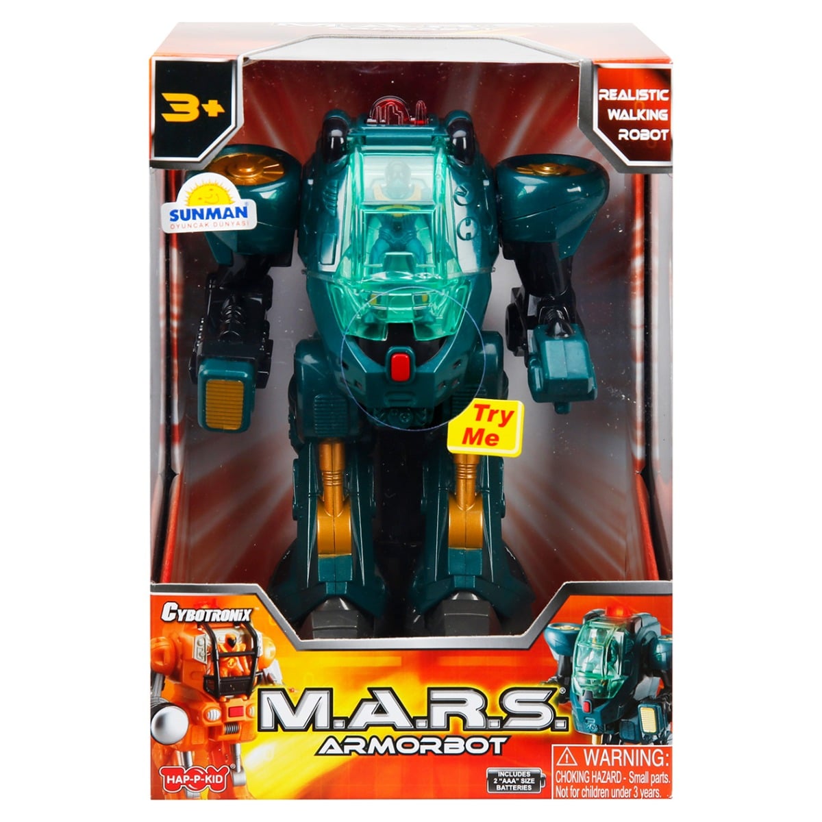 Robot Blindat Happy Kid M.A.R.S. cu Lumini și Sunete