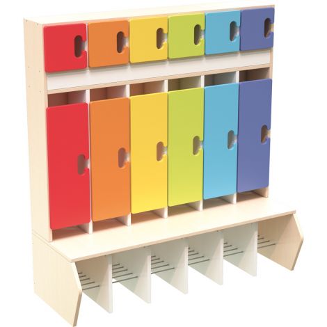 Set Vestiare Chameleon 8 Moje Bambino, Curcubeu