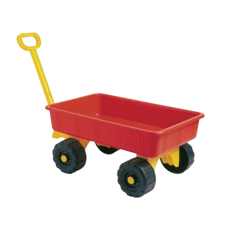 Cărucior Jucării Androni Rodos, 52cm, Plastic Rezistent - imagine 3