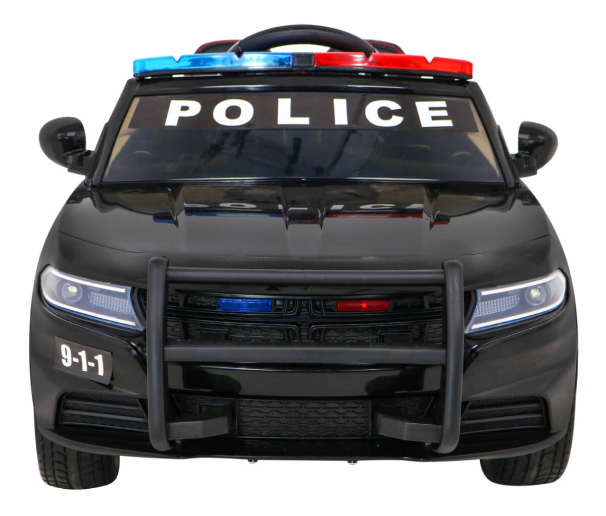 Mașinuță Electrică Poliție cu Megafon | Autokids - imagine 2
