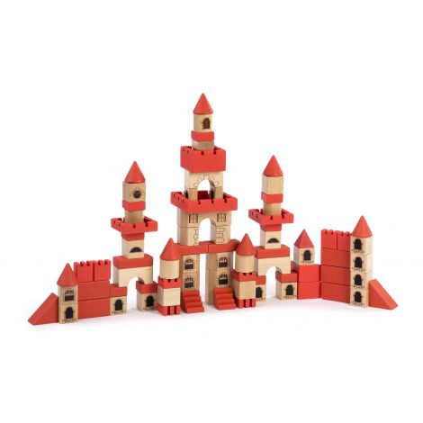 Joc constructii Castel ECO Miniland 100 piese