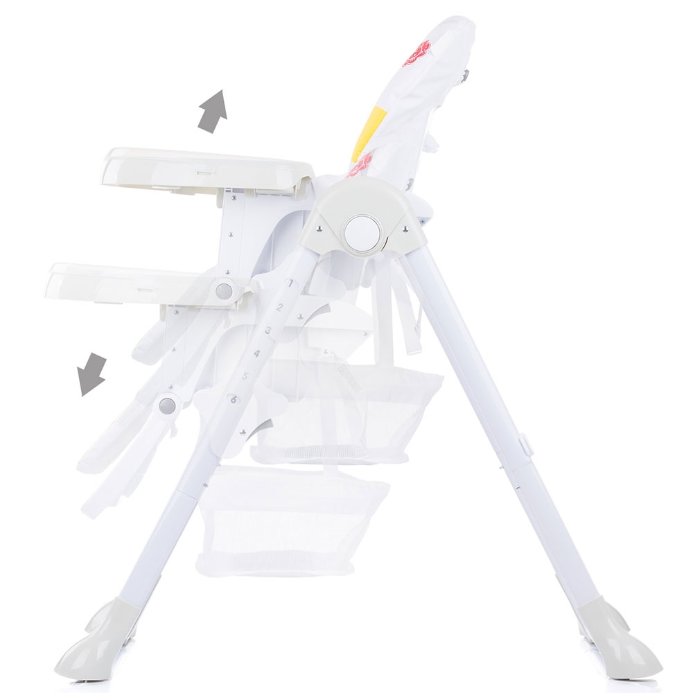Scaun de masa Chipolino Maxi Platinum, Comfortabil - imagine 3